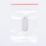 10 Pcs Stainless Steel Rectangle Charms Pendants for DIY Jewelry Making