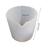 10 Pcs 30ml Silicone Measuring Cups for DIY Crystal Epoxy Jewelry Making