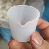 10 Pcs 30ml Silicone Measuring Cups for Epoxy Jewelry Making