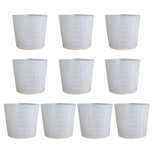 10 Pcs 30ml Silicone Measuring Cups for Epoxy Jewelry Making