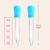 10 Pcs 5ml Plastic Pipettes for Silicone Mold Resin DIY Jewelry Craft