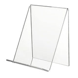 10 Pcs Acrylic Book Stand, Clear Holder for Pictures and Jewelry Display