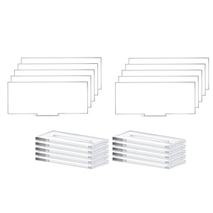 10 Pcs Acrylic Place Card Stands Clear Table Display Holder Sign Stand Wedding