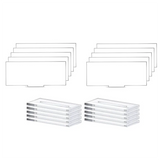 10 Pcs Acrylic Place Card Stands Wedding Table Number Holder Clear Display