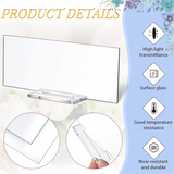 10 Pcs Acrylic Place Card Stands Clear Table Display Holder Sign Stand Wedding