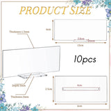 10 Pcs Acrylic Place Card Stands for Wedding