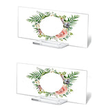 10 Pcs Clear Acrylic Place Card Stands for Wedding