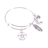 10 Pcs Bangle Set Never Give Up Bracelets for Women Jewelry