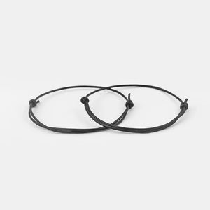 10 Pcs Leather Cord Lucky Bracelet Anklet for Men Women Surf Gift