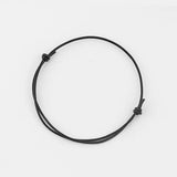 10 Pcs Leather Cord Lucky Bracelet Anklet for Men Women Surf Gift