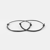 10 Pcs Leather Cord Lucky Bracelet Anklet for Men Women Surf Gift