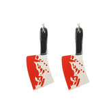 10 Pcs Blood Charms Acrylic Halloween Weapon Shape Punk Findings