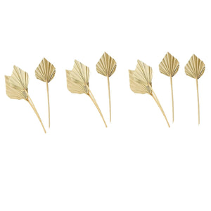 10 Pcs Boho Dried Palm Spears Natural Dried Palm Fans