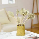 10 Pcs Boho Dried Palm Spears Natural Dried Palm Fans