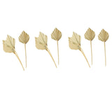 10 Pcs Boho Dried Palm Spears Natural Dried Palm Fans