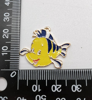 10 Pcs Cartoon Princess Metal Charms DIY Jewelry Making Pendants