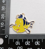 10 Pcs Cartoon Princess Metal Charms DIY Jewelry Making Pendants
