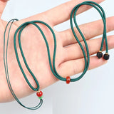 10 Pcs Cords Rope String Beading Bracelet Necklace DIY Craft Accessories