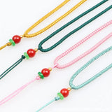 10 Pcs Cords Rope String Beading Bracelet Necklace DIY Craft Accessories