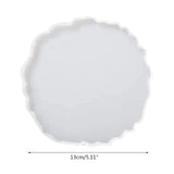 10 Agate Slice Coaster Resin Molds DIY Crafts Silicone Cup Mat Mold