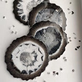 10 Pcs Agate Slice Coaster Epoxy Resin Mold Silicone Mould DIY Crafts