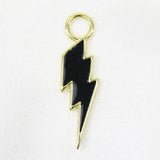 10 Pcs Mix Plated Flash Pendant Accessories for Jewelry Making