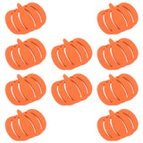 10 Pcs Halloween Wood Chips Decorations DIY Accessories Wooden Blank Slices