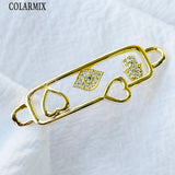 10 Pcs Hollow Pattern Pendant Conector Necklace Charms 60314