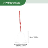 Set of 10 Christmas Tree Pendants Xmas Blank Sublimation Ornaments