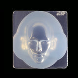 10 Pcs Human Face 3D Doll Epoxy Resin Mold DIY Crafts Ornaments