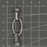 10 Pcs Copper Plated Jewelry Making Findings DIY Necklace Accessories