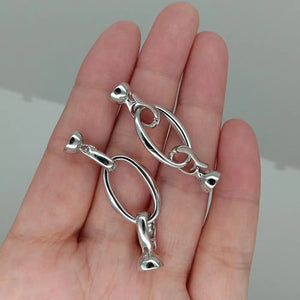 10 Pcs Copper Plated Jewelry Making Findings DIY Necklace Accessories