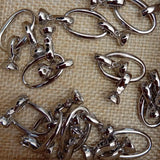 10 Pcs Copper Plated Jewelry Making Findings DIY Necklace Accessories