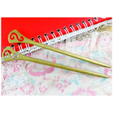 10 Pcs Antique Bronze Plated Bookmark Hairpin 19*128MM for DIY Jewelry