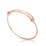 10 Pcs Stainless Steel Bracelet Bangle Accessory for Women Child Diy Jewelry