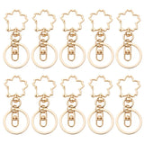 10 Pcs Sakura Keychain Pendant Backpack Keyring Car Key Chains Birthday Gift
