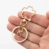 10 Pcs Sakura Keychain Pendant Backpack Keyring Car Key Chains Birthday Gift