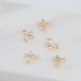10 Pcs Star & Moon Charms for DIY Jewelry Making