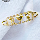10 Pcs Pendant Connector Accessories Necklace Charms Jewelry 60313