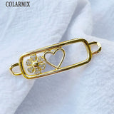 10 Pcs Pendant Connector Accessories Necklace Charms Jewelry 60313