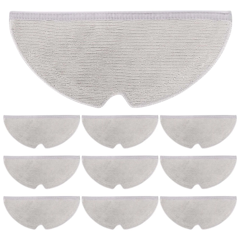 10 Pcs Microfiber Mopping Cloth for Roborock Vacuum