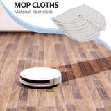 10 Pcs Microfiber Mopping Cloth for Roborock Vacuum