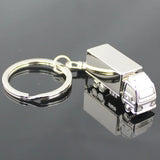 10 Mini Metal Truck Keychains Lorry Key Ring Car Keyfob Gift