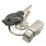 10 Mini Metal Truck Keychains Lorry Key Ring Car Keyfob Gift
