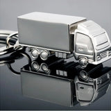10 Mini Metal Truck Keychains Lorry Key Ring Car Keyfob Gift