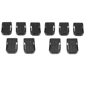 10 Pcs 18V Fixing Devices Storage Rack Holder Case