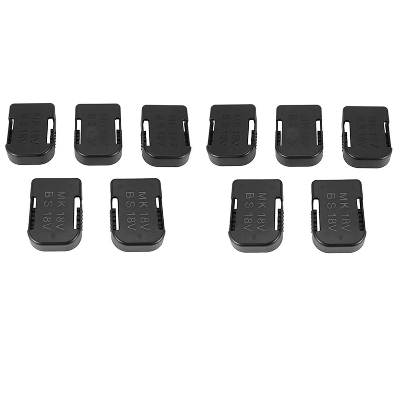 10 Pcs 18V Fixing Devices Storage Rack Holder Case