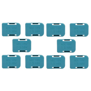 10 Pcs 18V Fixing Devices Storage Rack Holder Case (Blue)