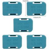 10 Pcs 18V Fixing Devices Storage Rack Holder Case (Blue)