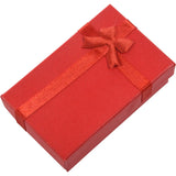10 Pcs Paper Package Bowknot Jewelry Case, Necklace Bracelet Earring Ring